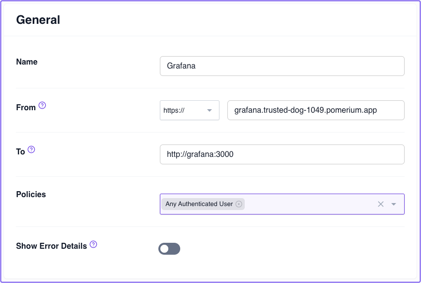 Building your first route in the Zero Console